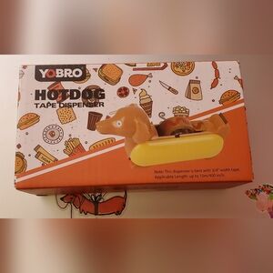 SOLD - Dachshund Tape Dispenser